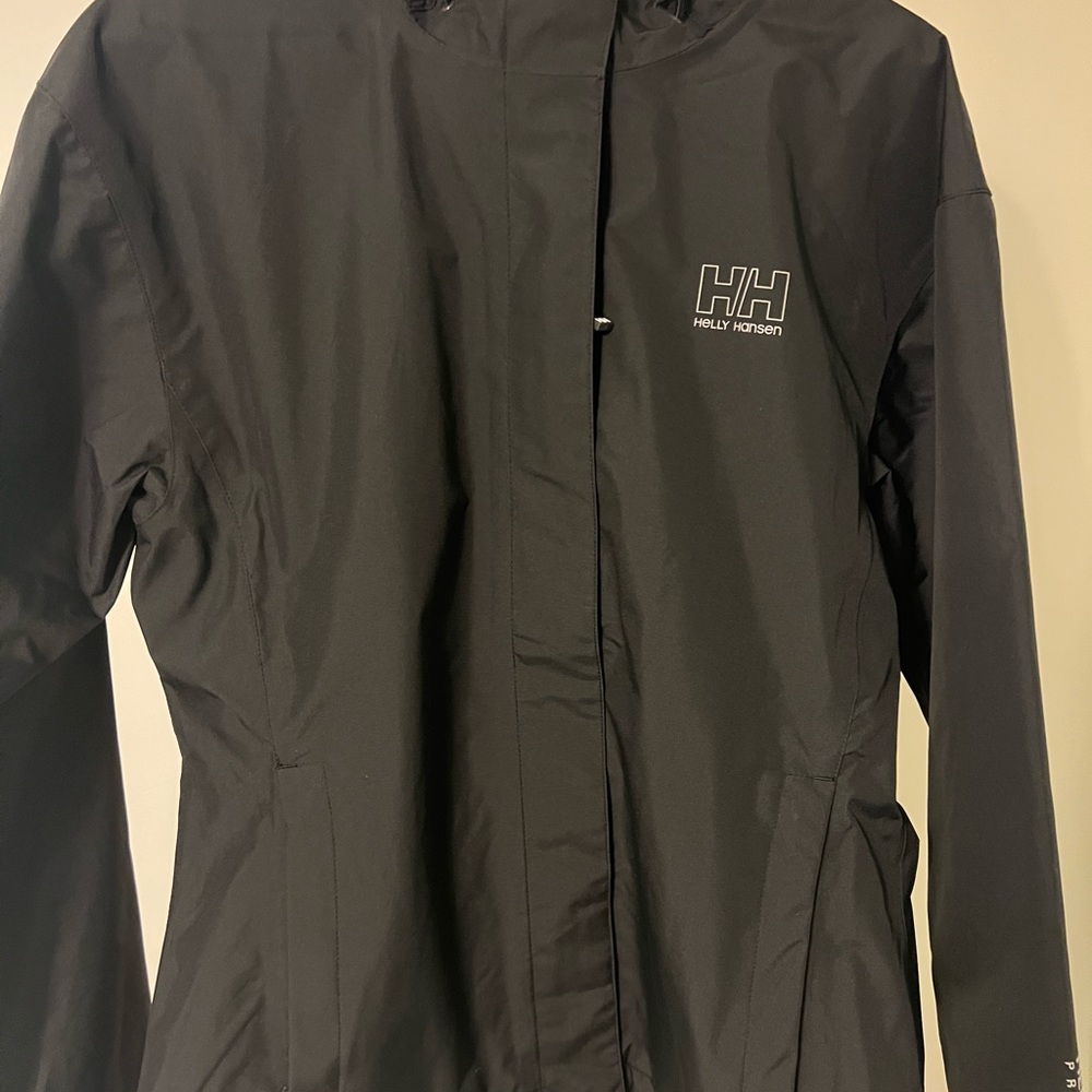 Helly Hansen Helly Tech Black Rain Jacket - image 1